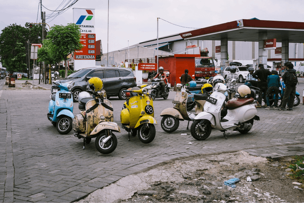 Taking a Taxi in Bali