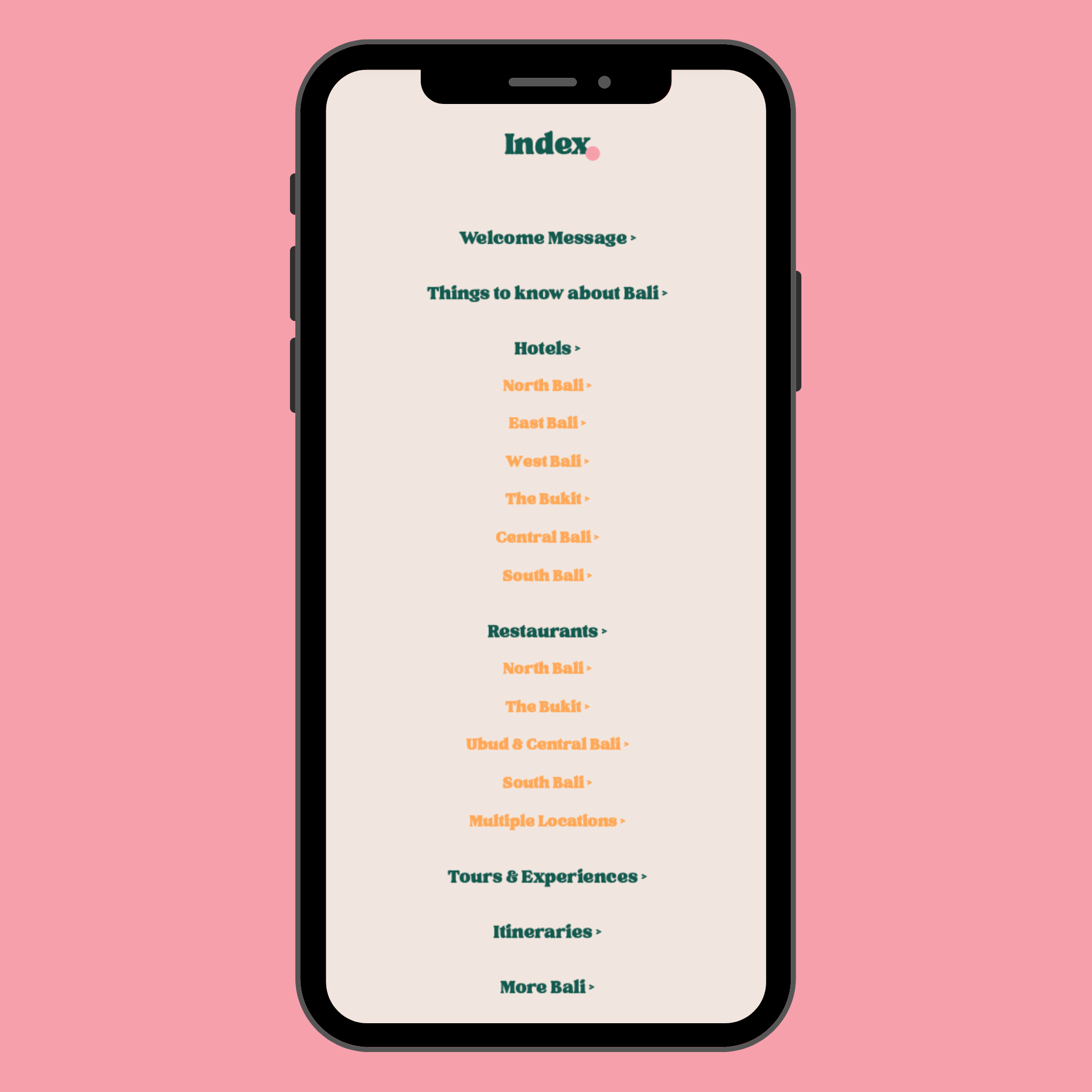 BALI TRAVEL E-GUIDE